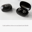 Audífonos Inalámbricos Xtech XOUND XTH-701 TWS Bluetooth 5.1 con Micrófono y Estuche de Carga
