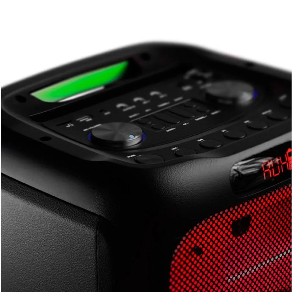 Parlante Klip Xtreme BoomFire Pro KLS-662 Bluetooth 3000W con Ruedas y Micrófono Inalámbrico