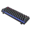 T-Dagger Teclado Mecánico T-TGK321 Arena Lite Switch Red 60% Rainbow Español LAT negro antighosting RGB