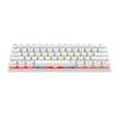 T-Dagger Teclado Mecánico T-TGK321 Arena Lite Switch Red 60% Rainbow Español LAT Blanco antighosting RGB