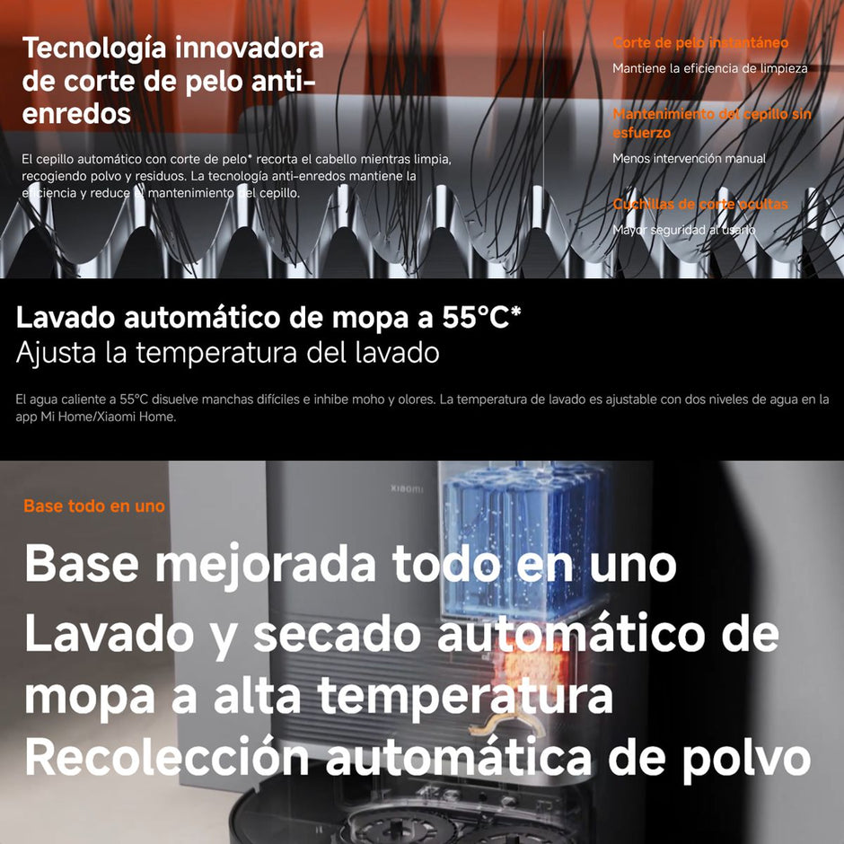 Xiaomi Robot Vacuum X20 Max Aspiradora Inteligente Estación