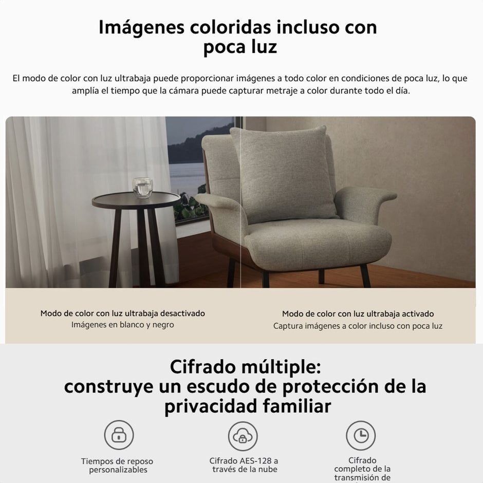 Xiaomi C500 Pro, Cámara Seguridad 5mp Smart Ai Mascotas Hdr