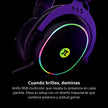 Diadema Gamer Primus Arcus 151T con Micrófono RGB USB-A y USB-C Sonido Envolvente 7.1 Negro