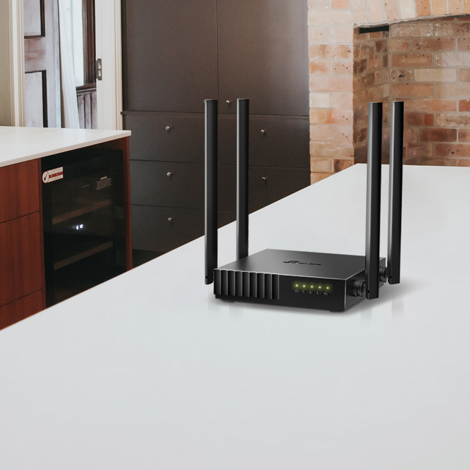 Router Wifi Dual Band Ac1200, Tp-link Archer C50 / 4 Antenas