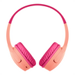Diadema Inalámbrica para Niños Belkin SoundForm Mini Bluetooth, Audio 85dB Seguros y 30 Horas Rosado