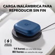 Audífonos Inalámbricos Soundcore AeroFit 2 Open-Ear Bluetooth 5.4 IP55 Hasta 42H con LDAC - Azul