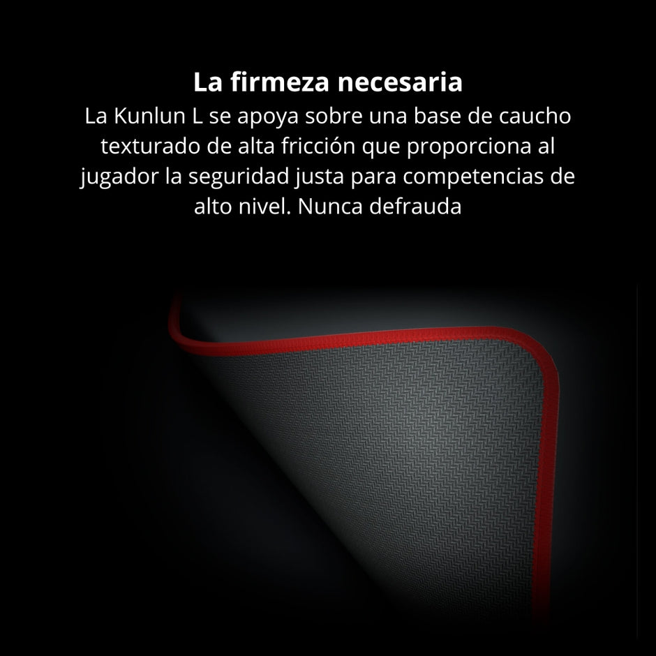 Pad Mouse Gamer Redragon Kunlun P006A 88cm x 42cm Tipo Speed - Negro/Rojo