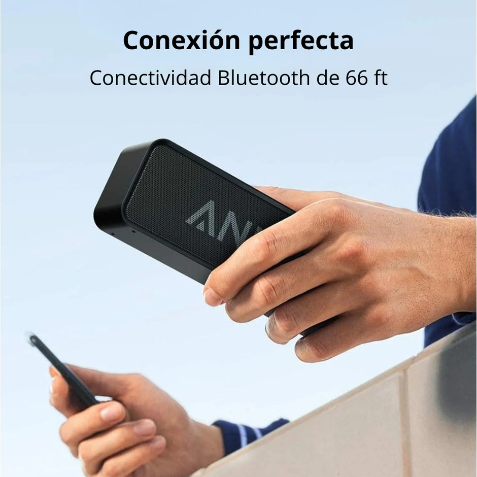 Parlante Anker Soundcore Black 6, Potencia de 12w, Ipx5, Bluetooth 5.0, Negro