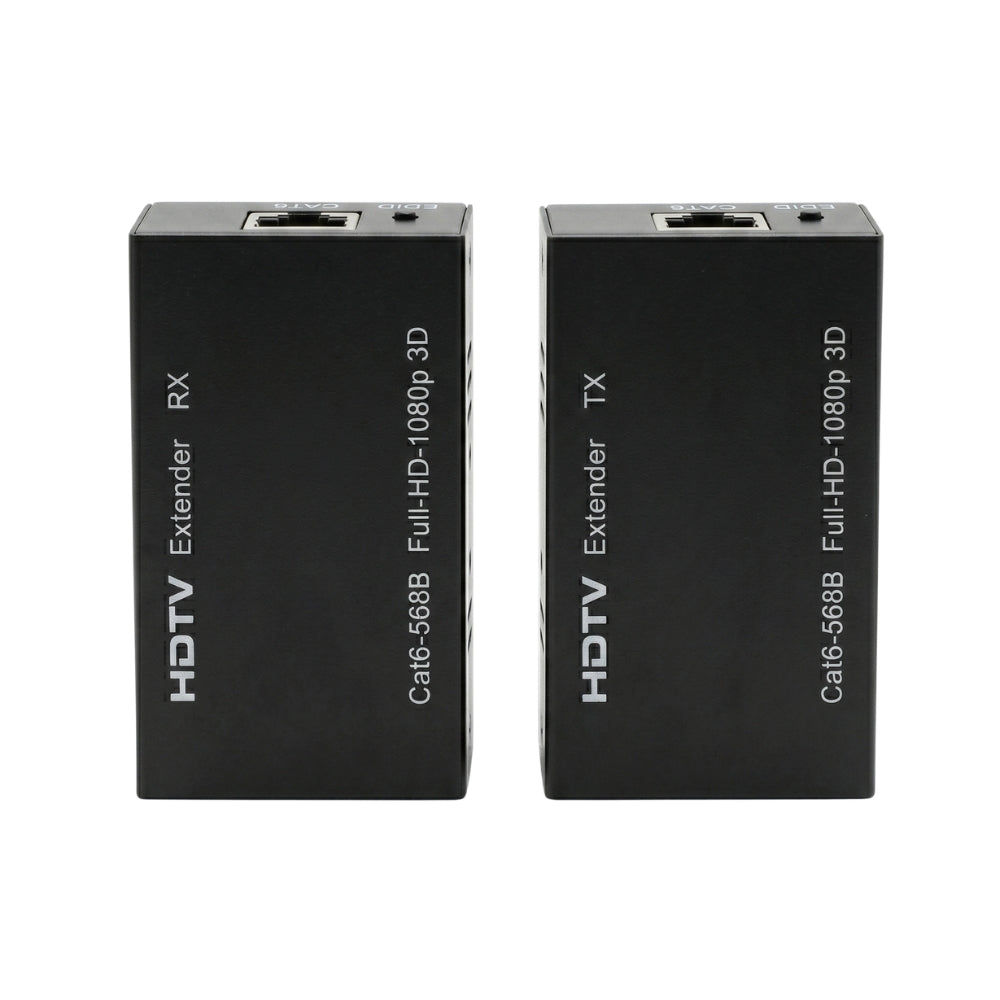 Kit Extensor Hdmi Por Cable De Red Utp / Hasta 60 Metros