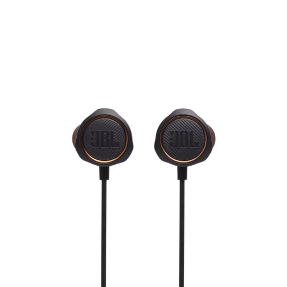 Audífonos Gamer In-Ear JBL Quantum 50 QuantumSOUND Micrófono Orientado Voz Slider Volumen 3.5mm - Negro