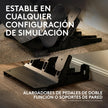 Pedales Simulador de Carreras Logitech G RS Pedals Sim Racing Presión Ajustable Chasis Acero Premium
