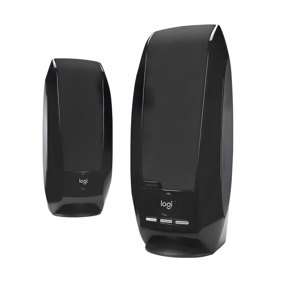 Parlantes Estéreo USB Logitech S150 con Control de Volumen y Mute