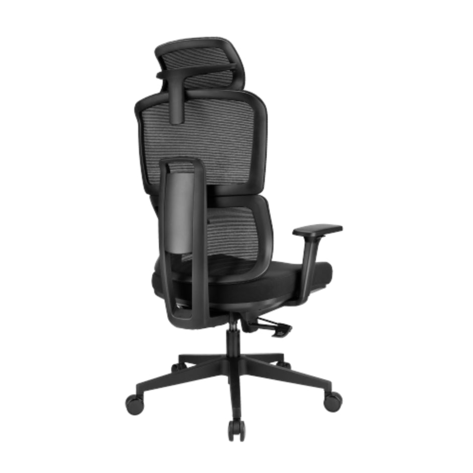 Silla de Oficina Presidencial Ergonómica TechGo SOFG-03, Diseño en Malla Transpirable de Alta Resistencia