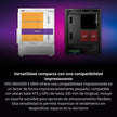 Gabinete Pc Gamer Adata XPG Invader X Mini, Caja ATX Sin Fuente, con 5 Coolers ARGB