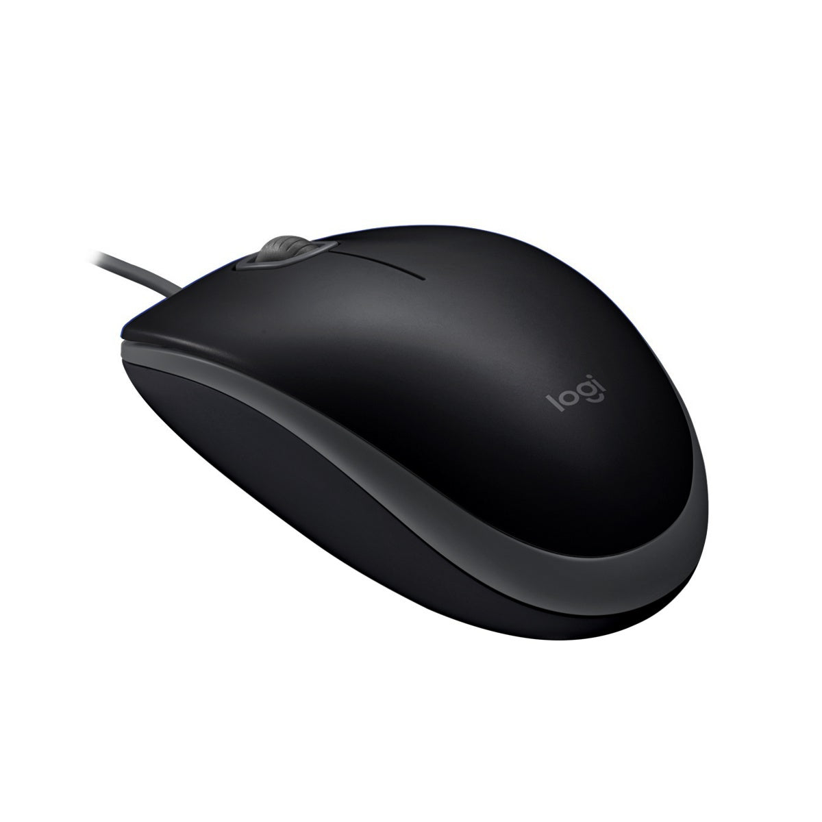 Mouse Óptico Logitech M110 Silent con Clics 90% más Silenciosos Cable USB Diseño Ambidiestro -Negro