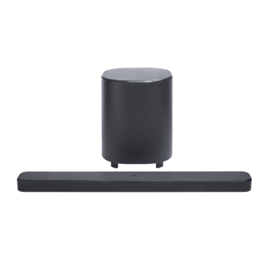 Barra de Sonido JBL BAR 500MK2 con 5.1 Canales 750W Dolby Atmos Subwoofer 10” Inalámbrico Wi-Fi MultiBeam