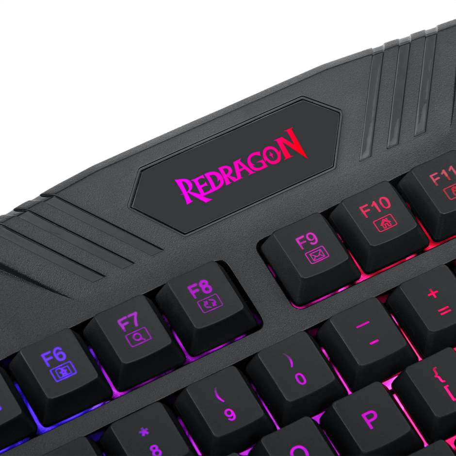 Teclado Gamer Redragon K503A-RGB Harpe Pro con Macros y Multimedia