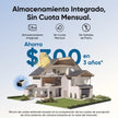 Cámara de Seguridad Eufy SoloCam S220 Solar 2K con IA Detección Humana Vision Nocturna IP67 WiFi