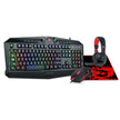 Combo Gamer 4en1 Redragon S101: Teclado, Mouse, Pad, Diadema