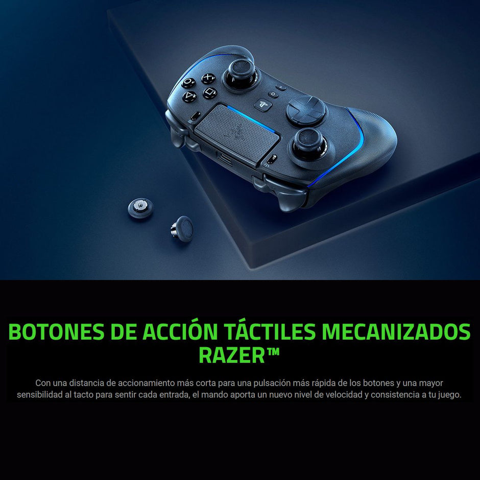 Control Razer Wolverine V2 Pro Inalámbrico para PS5 y PC con HyperSpeed Wireless