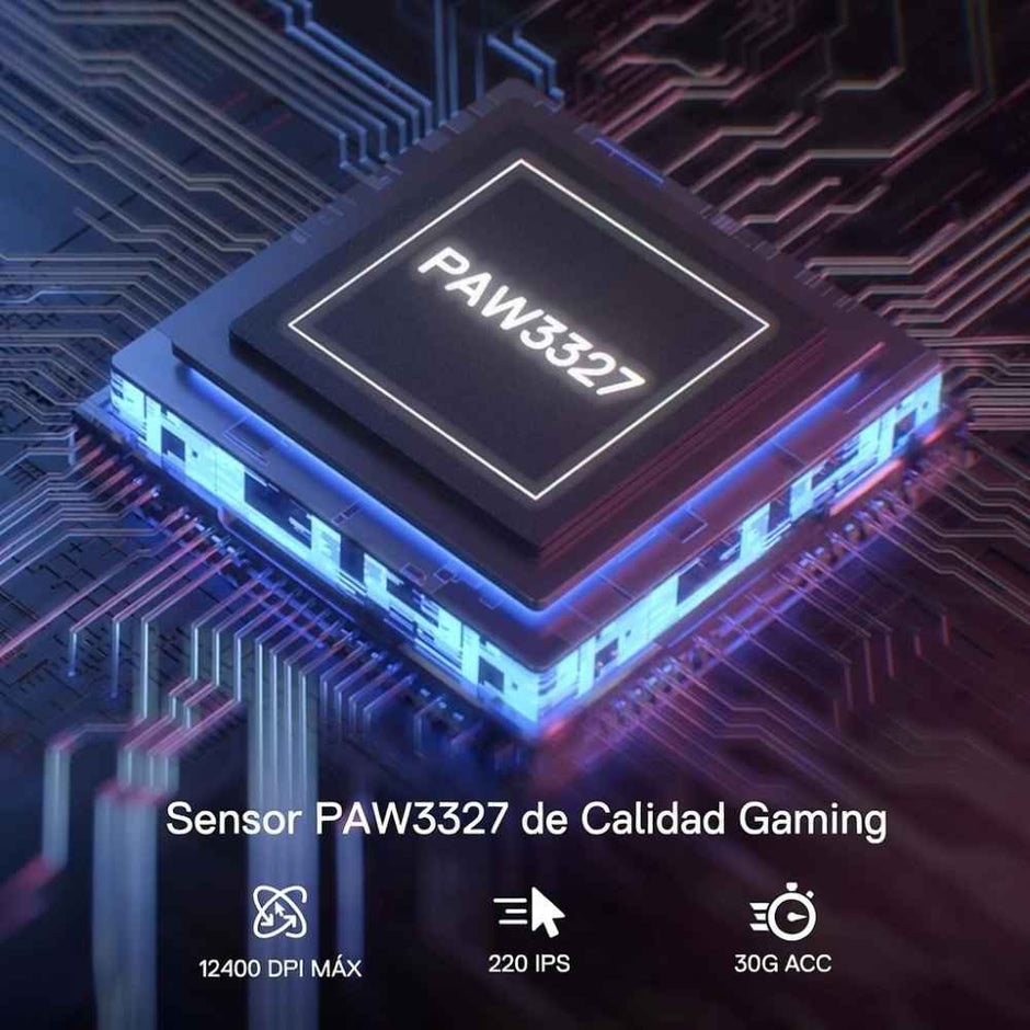 Mouse Redragon Ultra Light K1ng M724 1k Hz Negro Cableado