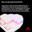 Teclado Gamer Redragon Shiva K512w Rgb Multimedia / 6 Macros