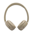 Diadema Inalámbrica JBL Tune 530BT Sonido Pure Bass, Multipunto Bluetooth 6.0 y Hasta 76H de Batería Beige