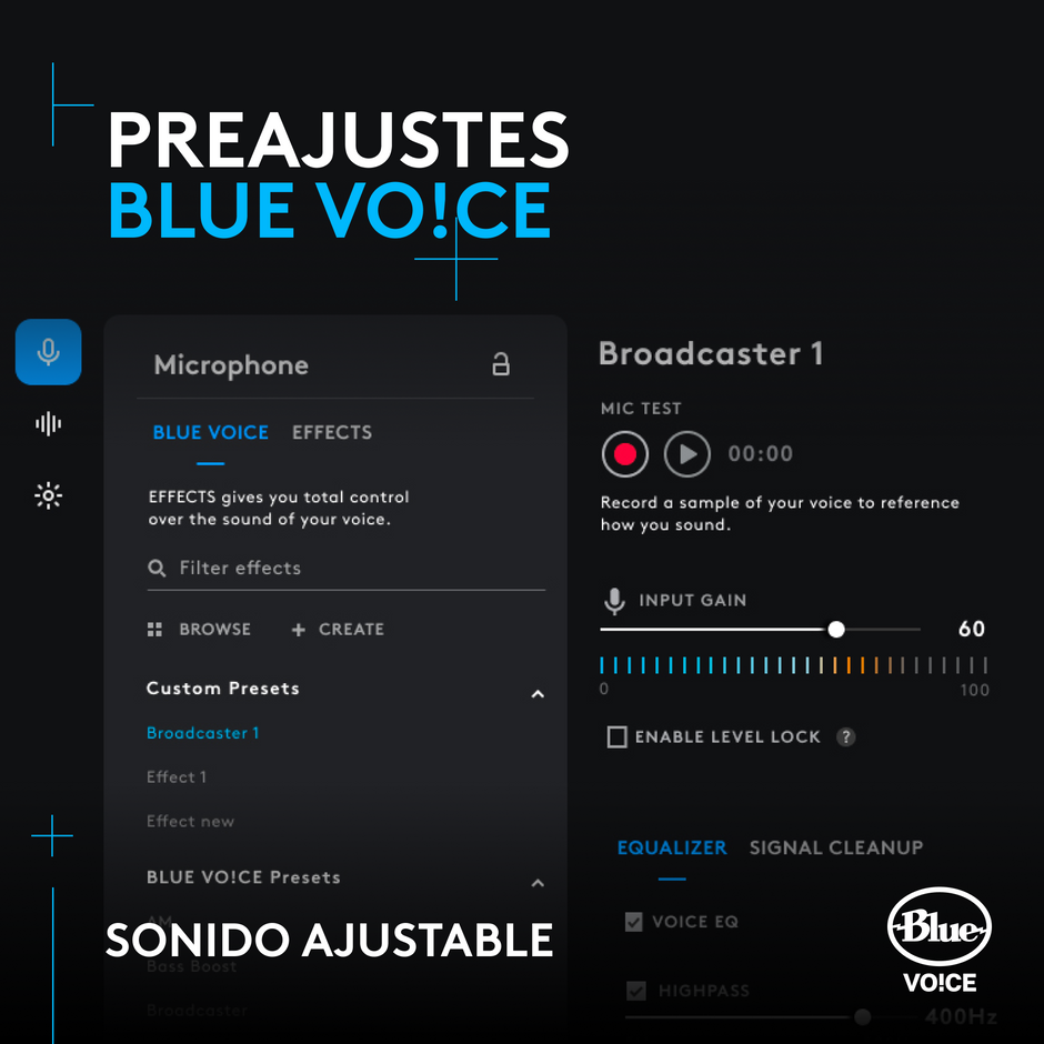Micrófono Gamer Condensador Logitech Yeti Orb, Rgb Lightsync - Negro