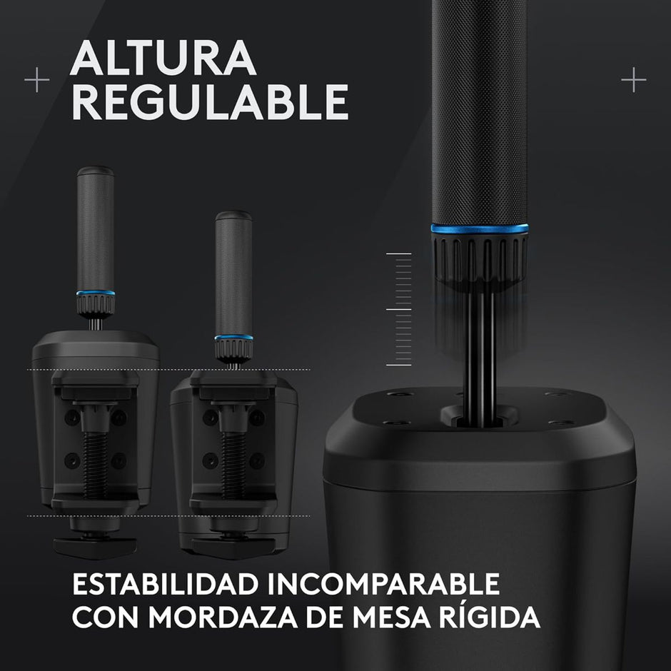 Palanca De Cambios & Freno De Mano Para Timones Logitech Rs Color Negro