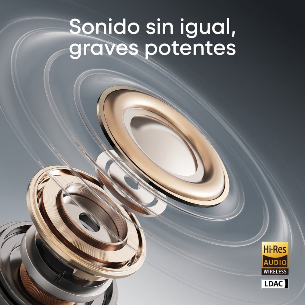 Audífonos Inalámbricos Soundcore AeroClip Open-Ear Bluetooth 5.4 IP55 Hasta 32H con IA Negro