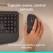 Mouse Inalámbrico Logitech Signature Comfort Plus M850 L Multidispositivo Bluetooth SmartWheel  - Grafito