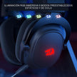 Audífonos Diadema Gamer Inalámbrica 7.1 Redragon Zeus H510 PRO Bluetooth/2.4GHz/USB Drivers 53mm - Negro