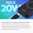 Power Bank ADATA R100 10000mAh Magnético con Carga Inalámbrica Qi y 20W USB-C PD para iPhone y Android