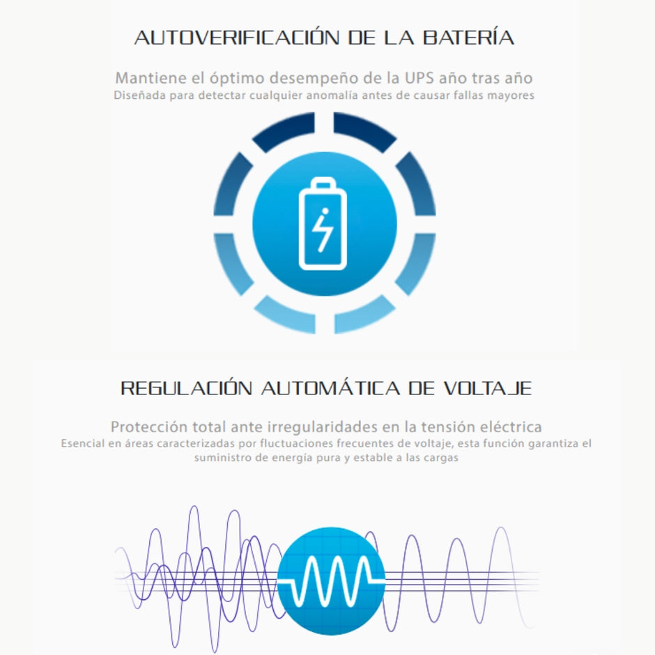 Ups Interactiva Forza NT-1801PRO 1800VA/900W 10 Tomas Protección Sobretensión Regulación AVR LED