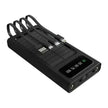 Power Bank con Carga Solar Xtech XPB-100 10000 mAh Linterna Led 4 Cargadores
