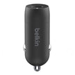 Cargador para Carro Belkin CCA004btBK USB-C 30W con Carga Rápida PPS para iPhone y Android