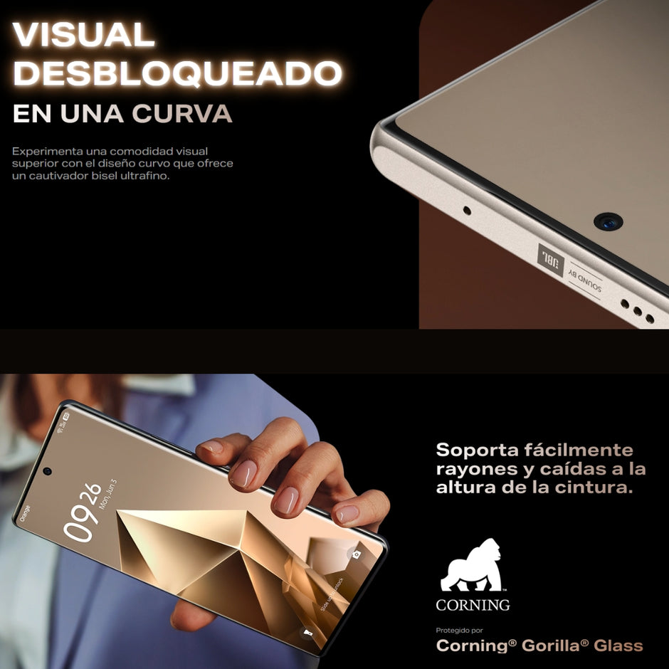 Celular Infinix Note 50S 5G 256GB /8GB Violeta + Audífonos Buds 6 Play Negro