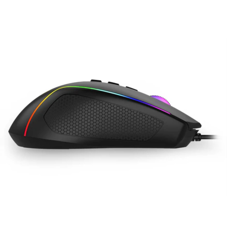 Combo Gamer T-Dagger Diadema Sona 7.1 Virtual RGB + Mouse Darkangel Lite 10000 DPI 8 Botones