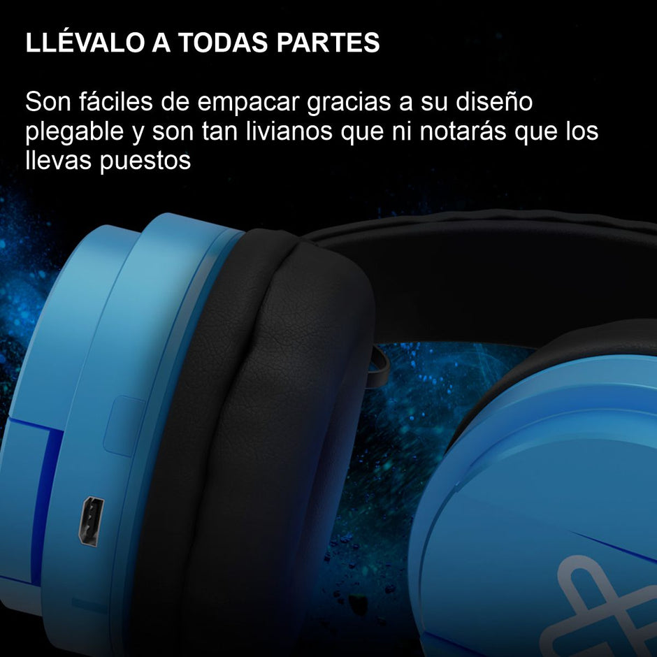Diadema Inalámbrica Bluetooth Klip Xtreme Fury Pro KWH-001 con Micrófono / Rojo