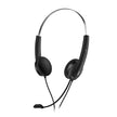 Audifonos Diadema Genius HS-220U Con Micrófono USB-A Botón AI Copilot - Negro