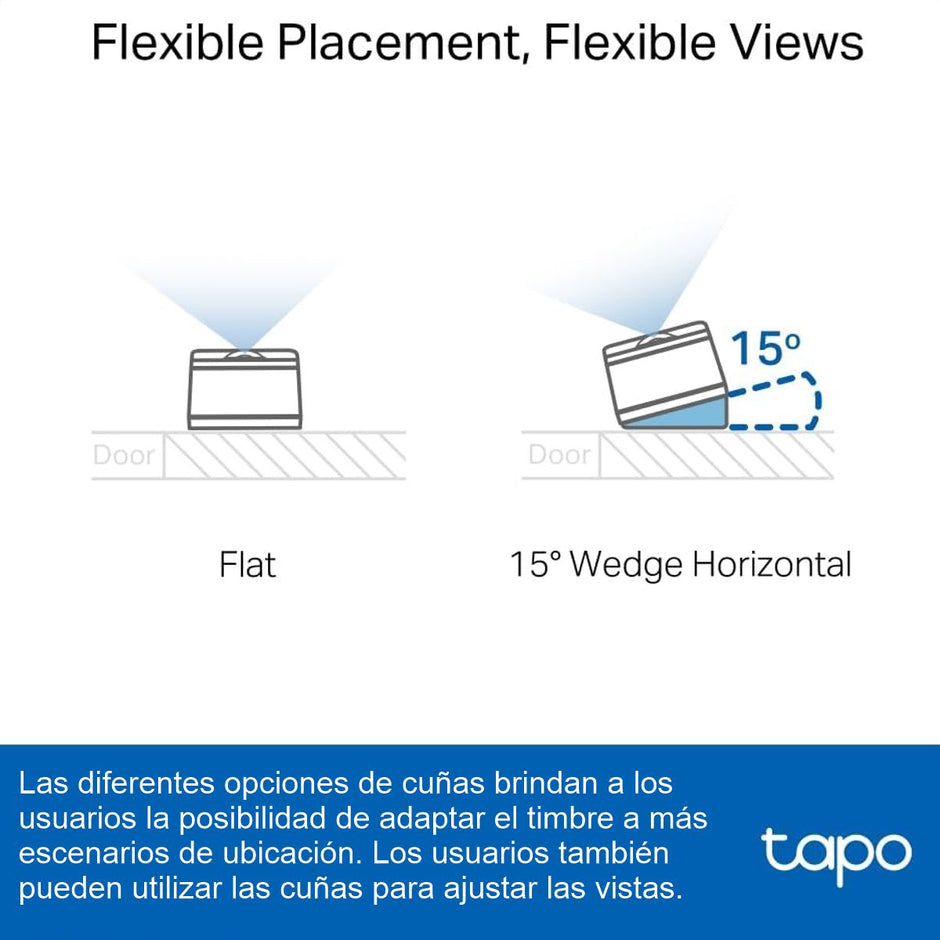 Cámara De Video Con Timbre Inteligente TP-Link Tapo D230S1