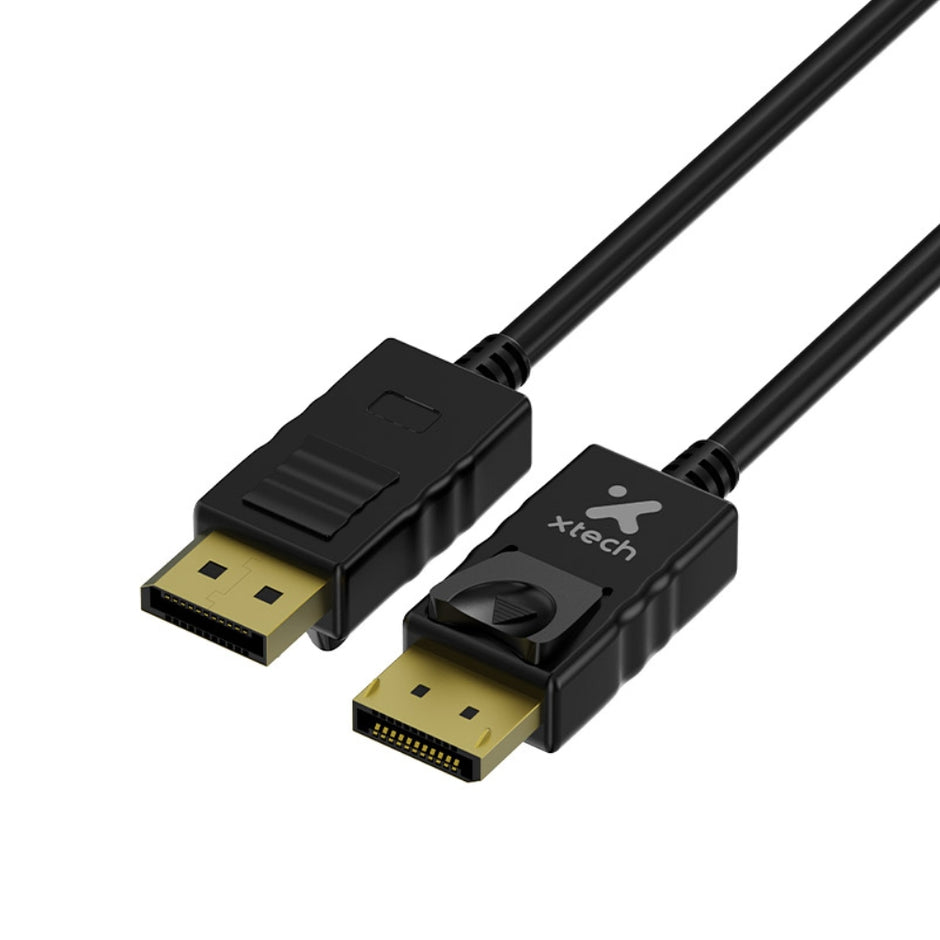 Cable Displayport Macho a Macho Xtech XTC-379 1.8m 4K