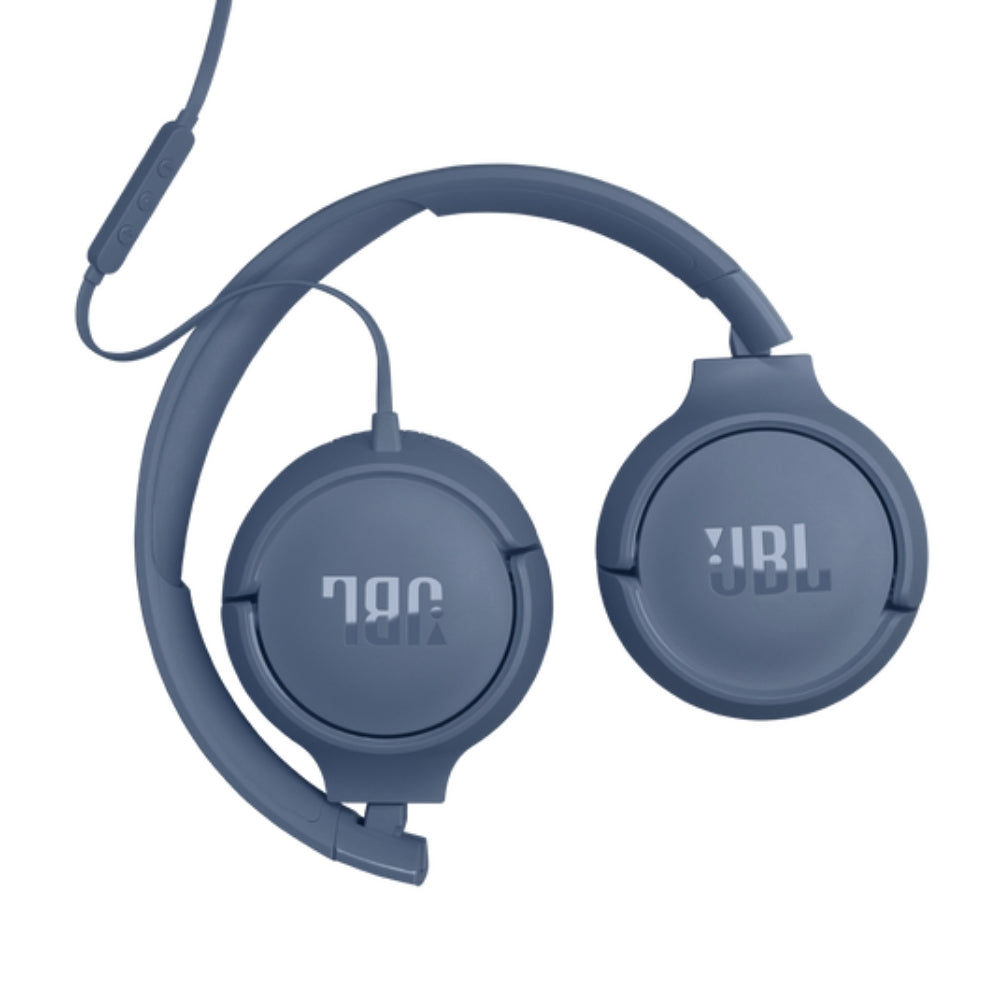 Audífonos JBL Tune 520C USB-C Diadema Hi-Res Audio Pure Bass Manos Libres y Micrófono para Celular Azul