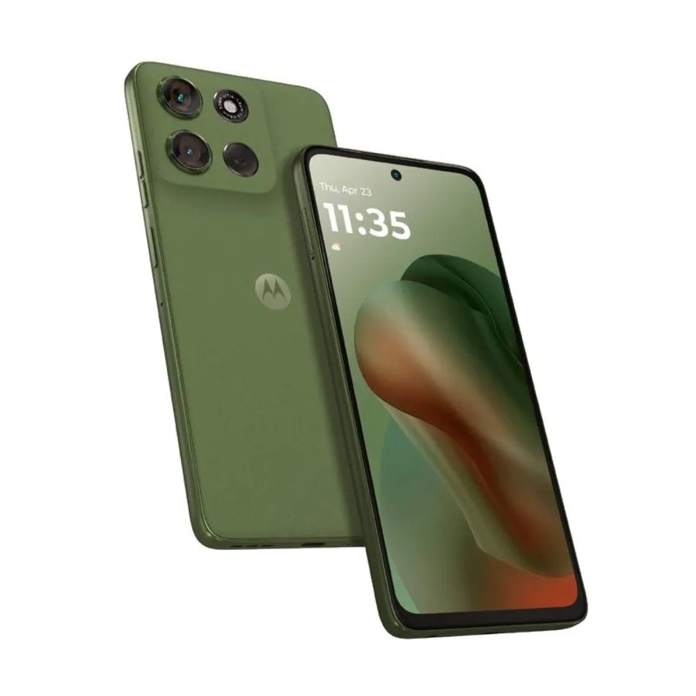 Celular Motorola G56 5G SIM+eSIM IPS 6.7” 120Hz 256GB/24GB(8+16) 50MP Sony IP68/IP69 5200mAh/30W - Verde Eneldo
