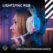 Diadema Gamer Logitech G A20x Lightspeed Ps5/Xbox/Switch/PC - Blanco