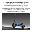 Patineta Eléctrica Xiaomi Scooter 6 Pro Llantas 12” y Chasis Todoterreno Max 1000W Autonomía 70km IPX5