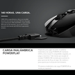 Mouse Gamer Inalámbrico LIGHTSPEED Logitech G903 Sensor HERO 25K Ambidiestro - Negro