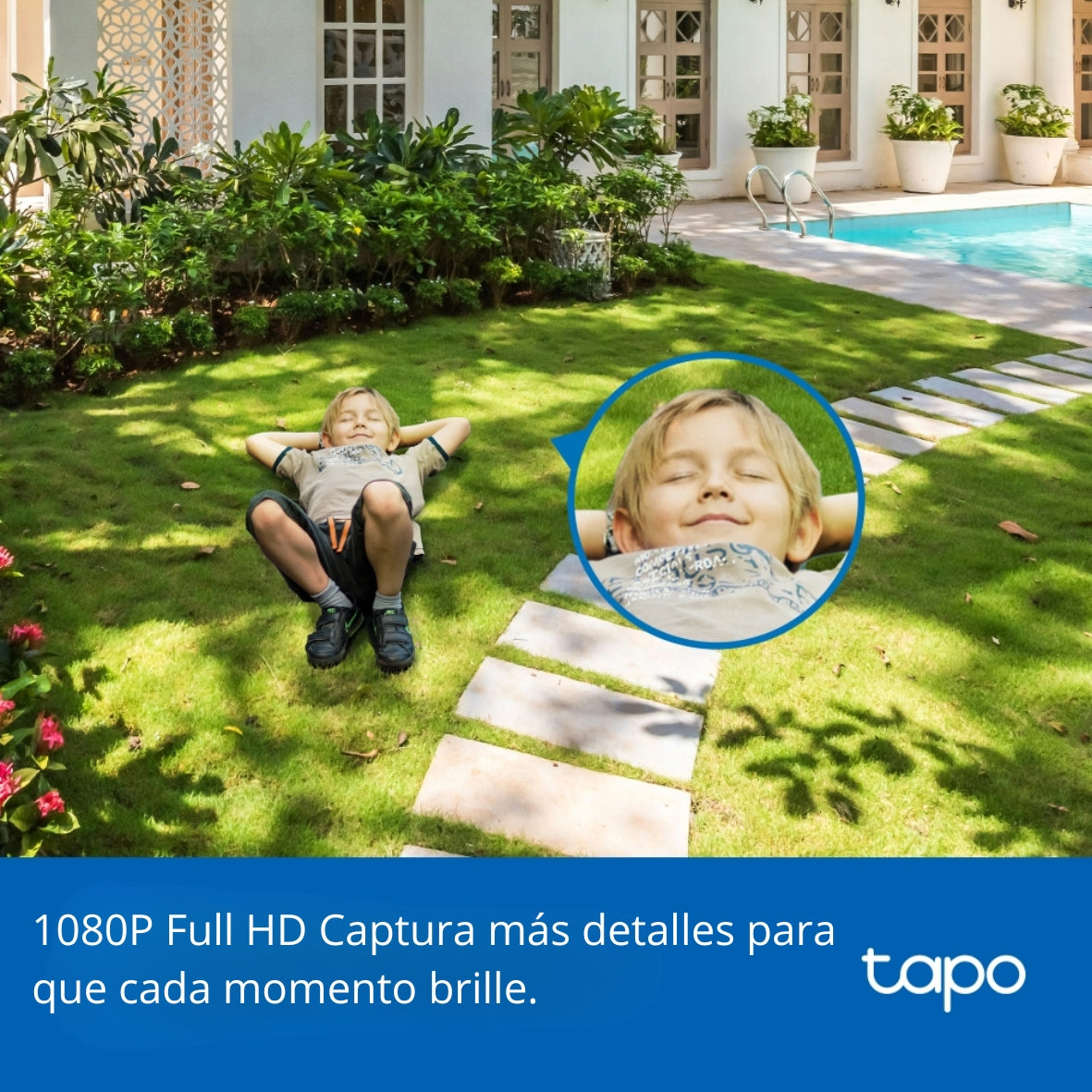 Cámara IP WiFi TP-Link Tapo TC40 Robótica 360° para Exteriores con Detección IA con IP65