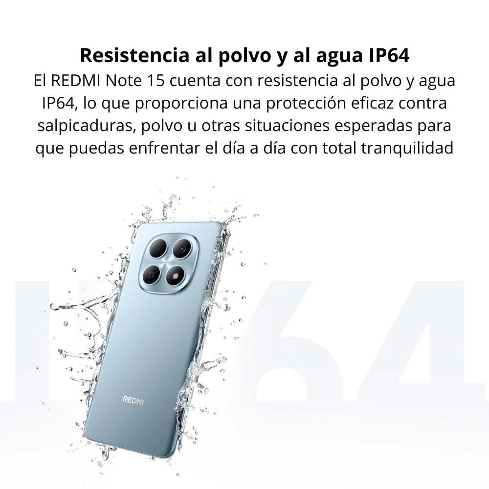 Celular Xiaomi Redmi Note 15 Dual SIM Pantalla 6.7