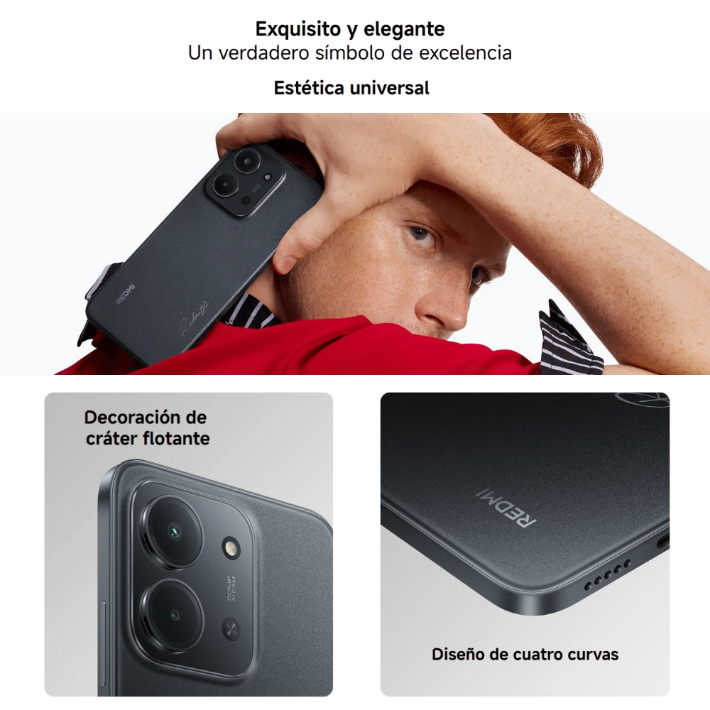 Celular Xiaomi Redmi 15c Dual Sim 4g 128gb/4gb 6.9' 50mp Azul